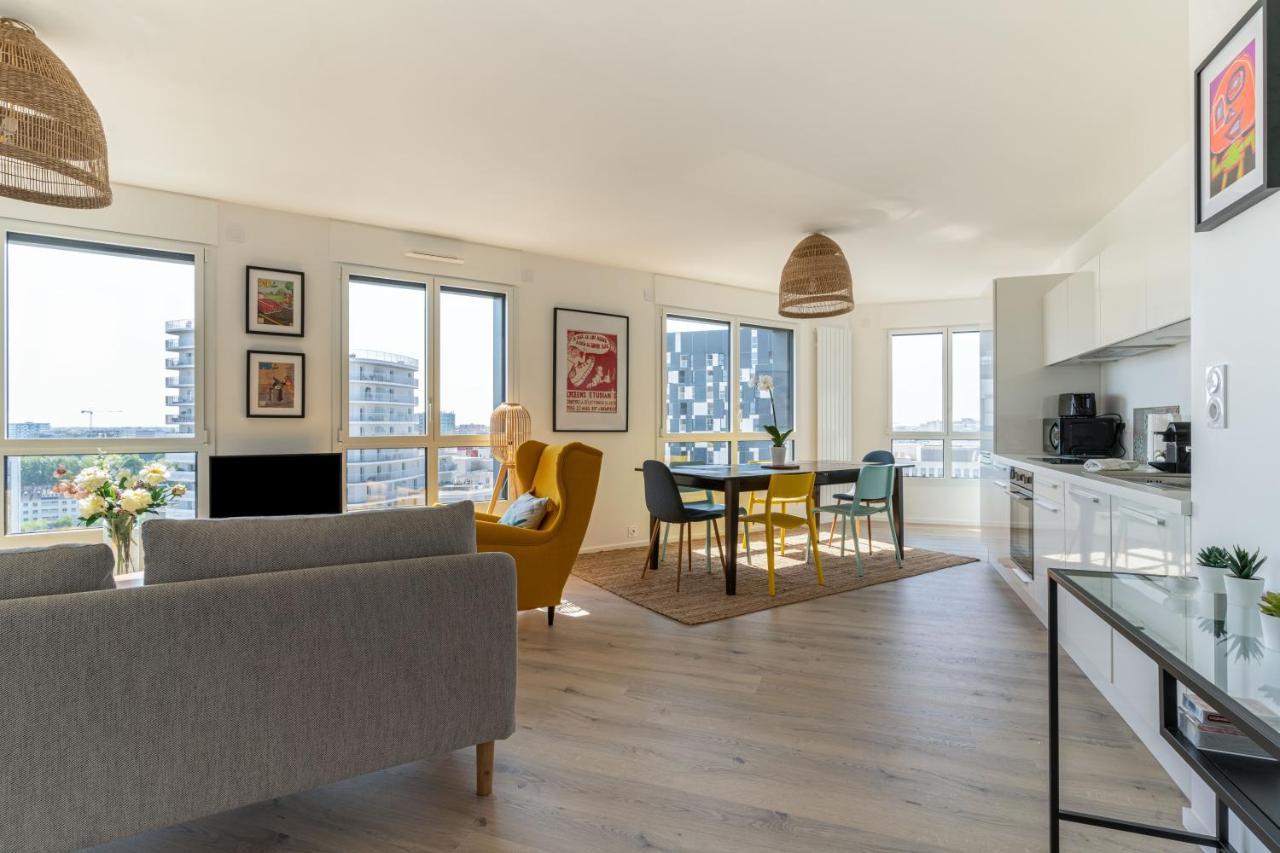 Le Manhattan - Grand 3 Chambres - Vue Panoramique Nantes Ngoại thất bức ảnh